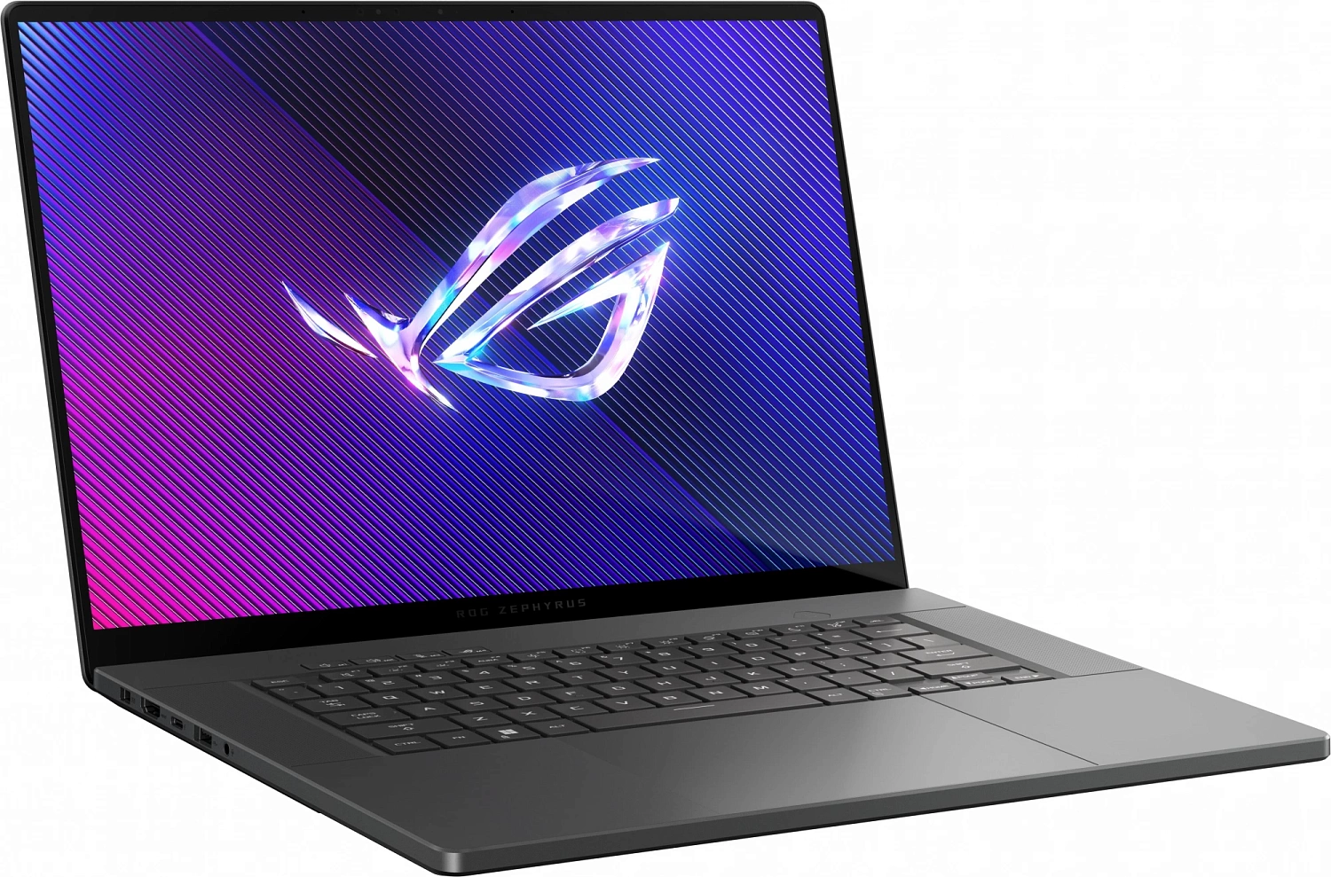 Ноутбук Asus ROG Zephyrus G16 GU605CR-QR180 Core Ultra 9 285H 32Gb SSD2Tb NVIDIA GeForce RTX5070Ti 12Gb 16" OLED 2.5K (2560x1600) без ОС grey WiFi BT Cam Bag (90NR0LZ5-M009D0)