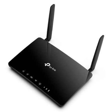 TP-Link Archer MR500, AC1200 Гигабитный Wi-Fi роутер с модемом 300 Мбит/с, Wi-Fi: до 300 Мбит/с на 2,4 ГГц + до 867 Мбит/с на 5 ГГц; 2 антенны, 3 гигабитных порта LAN, 1 гигабитный порт WAN/LAN