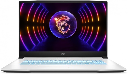 Ноутбук MSI Sword 17 A12VF-810XRU Core i7 12650H 32Gb SSD1Tb NVIDIA GeForce RTX4060 8Gb 17.3" IPS FHD (1920x1080) Free DOS white WiFi BT Cam (9S7-17L522-810)