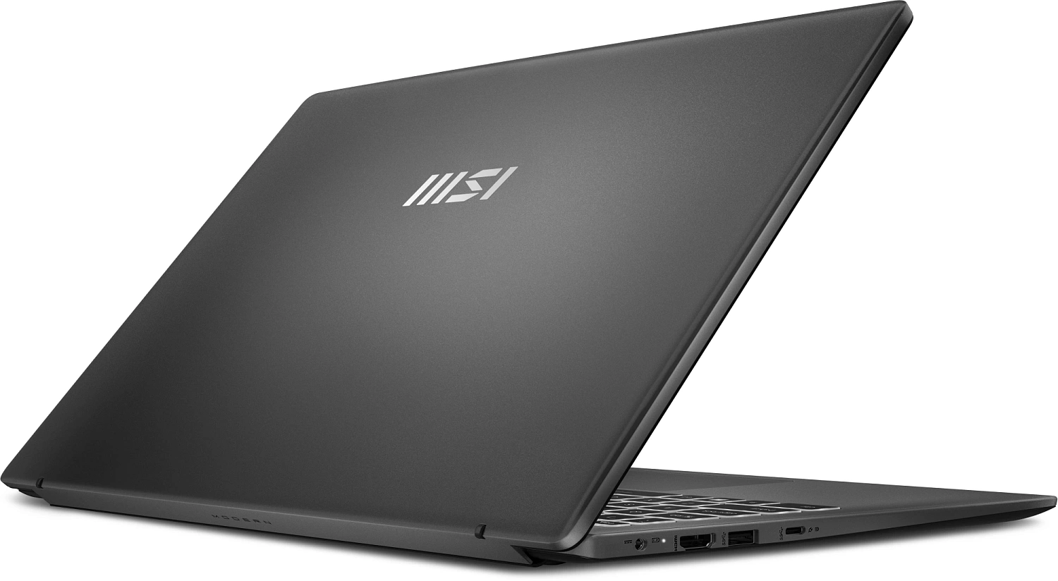 ноутбук MSI Modern 15 F1MG Core 7 150U 15.6" FHD (1920*1080),IPS,DDR4 16GB (16GB*1) 512GB SSD Intel Graphics,backlight,46.8Wh,1.7kg,1y,Dos,Platinum Gray