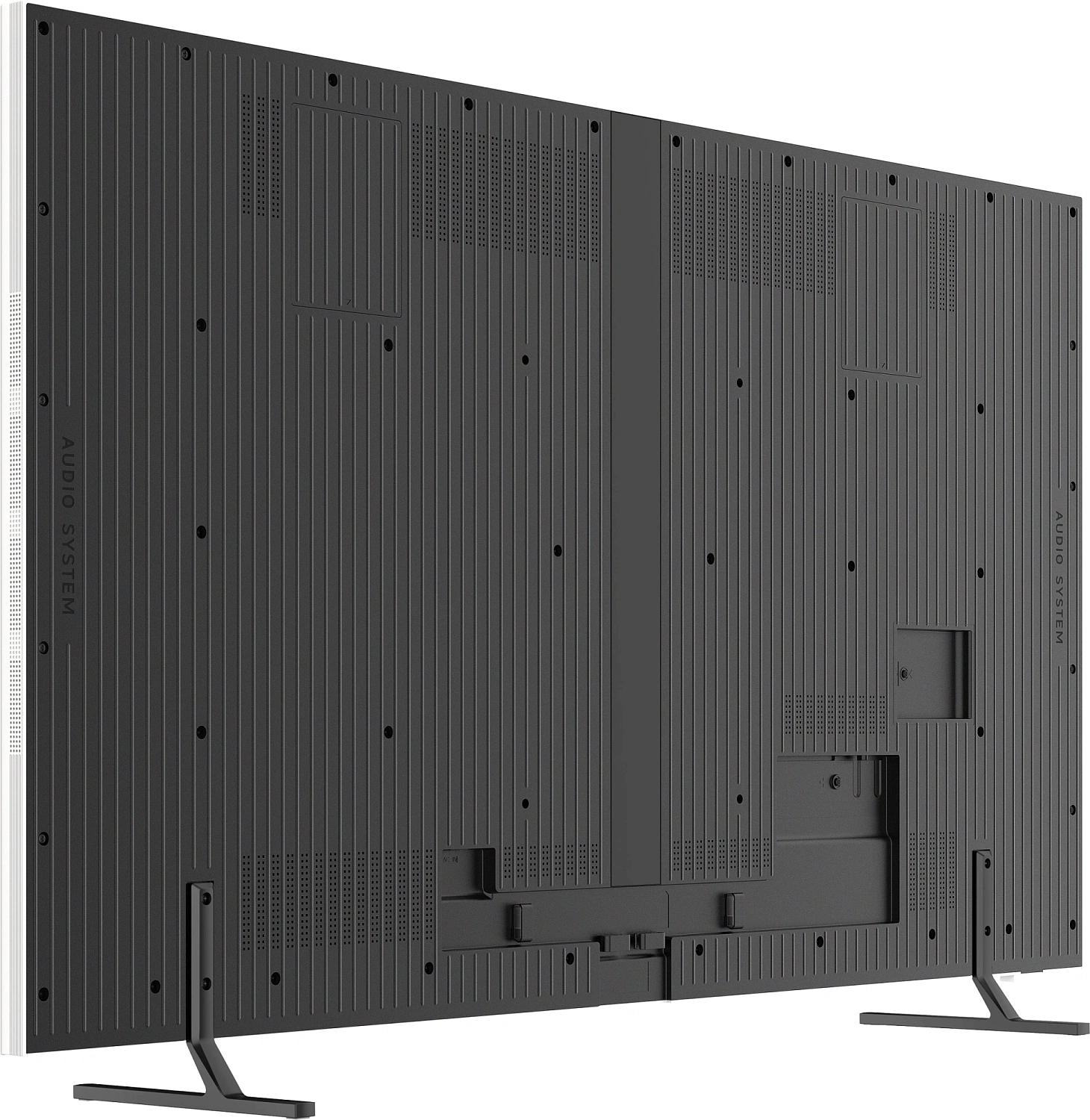 Телевизор QLED Skyworth 55" 55LN70G Google TV Frameless черный/серебристый 4K Ultra HD 60Hz DVB-T DVB-T2 DVB-C DVB-S DVB-S2 USB WiFi Smart TV