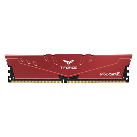 16GB DDR4 3200 DIMM Vulcan Z RED Gaming Memory TLZRD416G3200HC16F01 3200MHz, CL16-20-20-40, 1.35V, Non ECC, TLZRD416G3200HC16F01