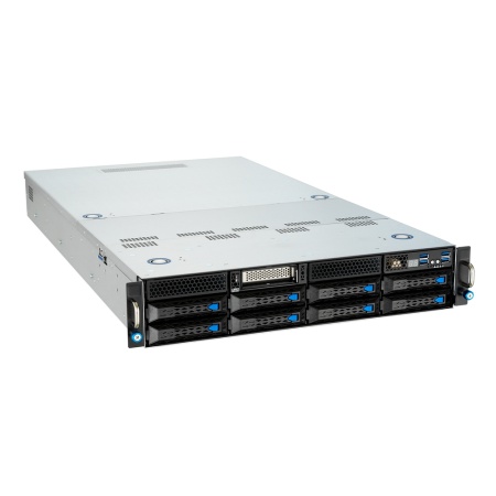 ESC4000-E10 up to 205W, 2x SFF8643 on the backplane, 8x 3,5 trays, 8x NVMe support, 2x 1600W PSU, (274285)