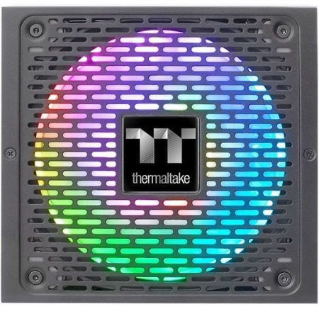 Блок питания Thermaltake ATX 1000W Toughpower iRGB Plus 80+ gold 24pin APFC 140mm fan color LED 12xSATA Cab Manag RTL