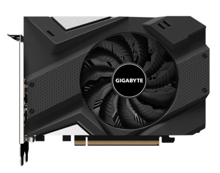 Видеокарта Gigabyte PCI-E GV-N1656OC-4GD NVIDIA GeForce GTX 1650 4096Mb 128 GDDR6 1635/12000 DVIx1 HDMIx1 DPx1 HDCP Ret