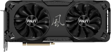 Видеокарта Palit PCI-E 4.0 PA-RTX3070 JETSTREAM 8G V1 LHR NVIDIA GeForce RTX 3070 8192Mb 256 GDDR6 1500/14000 HDMIx1 DPx3 HDCP Ret