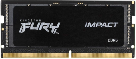 Оперативная память Kingston DDR5 16GB 6400MT/s CL38 1,35V SODIMM FURY Impact PnP