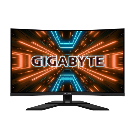 31.5" Gigabyte M32UC-EK Gaming monitor Black (VA, 3840x2160, HDMI+HDMI+DP, 1 ms, 178°/178°, 350 cd/m, 3000:1, 2xUSB3.0, USB Type-C, 144Hz, MM, Curved) (20VM0-M32UCBA-1EKR) (830823)