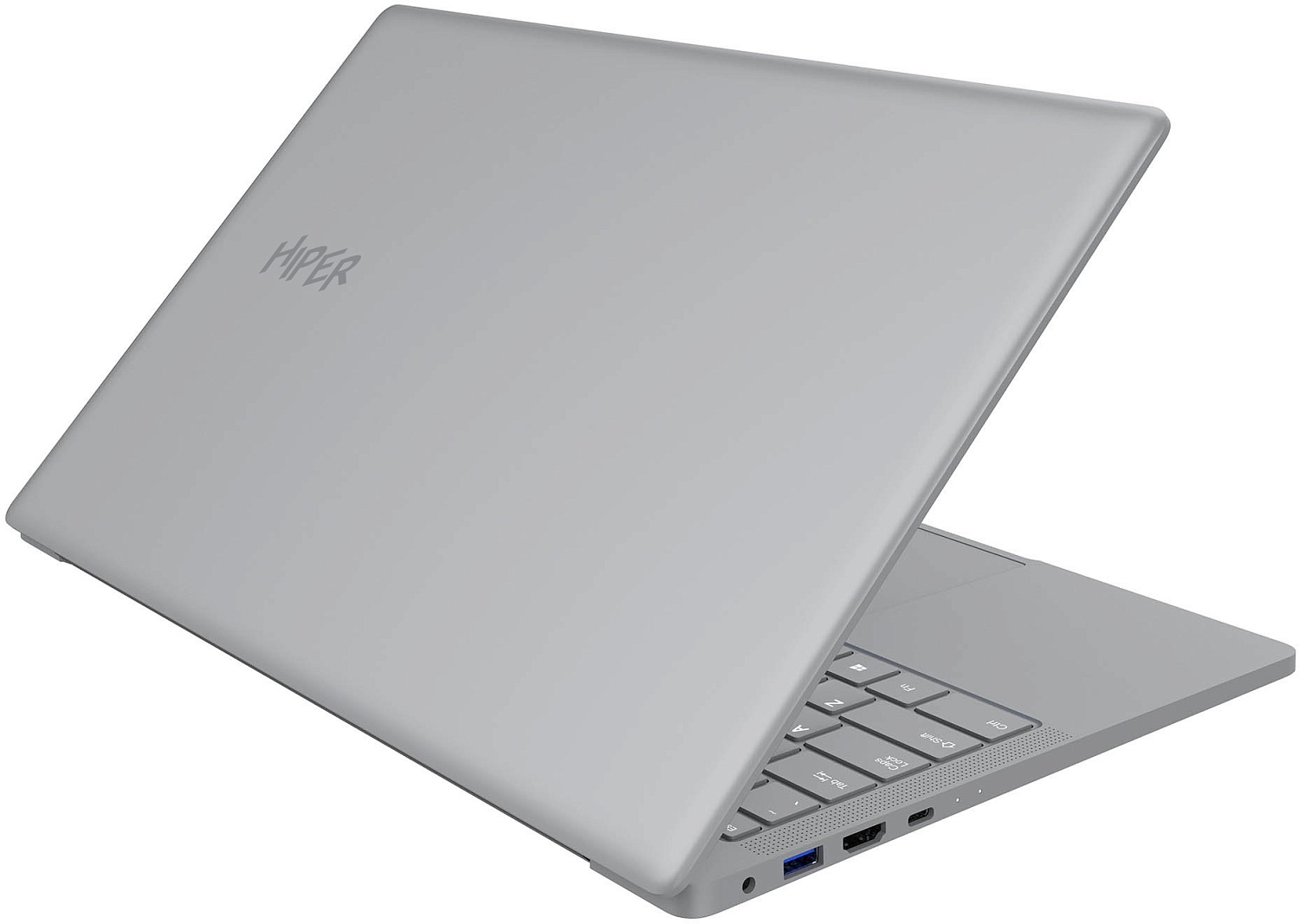 Ноутбук Hiper Dzen H1569O582DMP Core i5 1135G7 8Gb SSD256Gb Intel Iris Xe graphics 15.6" IPS FHD (1920x1080) Free DOS 64 grey WiFi BT Cam 5700mAh