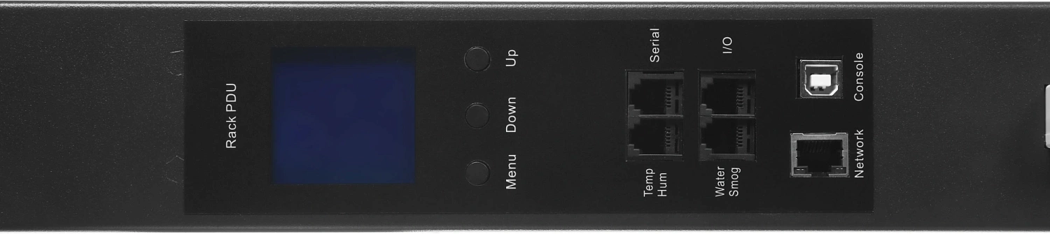 Блок распределения питания Lanmaster TWT-PDVMT1-6X36-32A верт.размещ. 6xC19 36xC13 с мониторингом 32A IEC 309 3м
