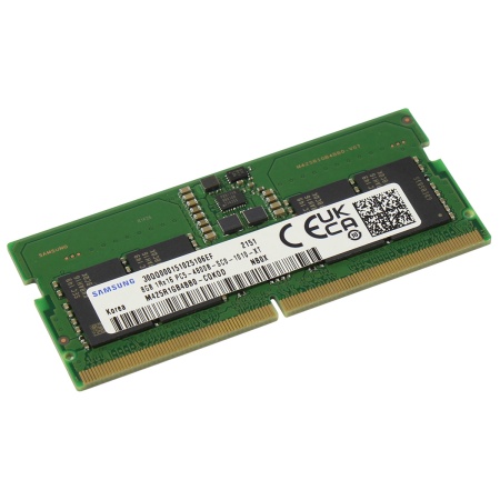 8GB Samsung DDR5 SODIMM 4800MHz M425R1GB4BB0-CQK 1.1V, M425R1GB4BB0-CQK