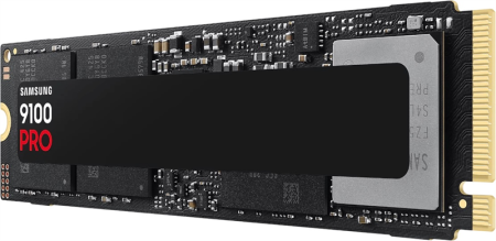 Твердотелльный накопитель SSD M.2 (PCI-E NVMe 2.0 Gen 5.0 x4) 1Tb Samsung 9100 PRO (R14800/W13400MB/s) 1year