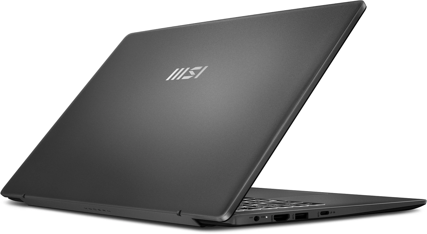 Ноутбук MSI Modern 14 F1MG Core 7 150U 14" FHD (1920*1080)IPS, DDR4 16GB (8GB*2),512GB SSD Intel Graphics,backlight,46.8Whr,1.5kg,Dos,1y,Platinum Gray