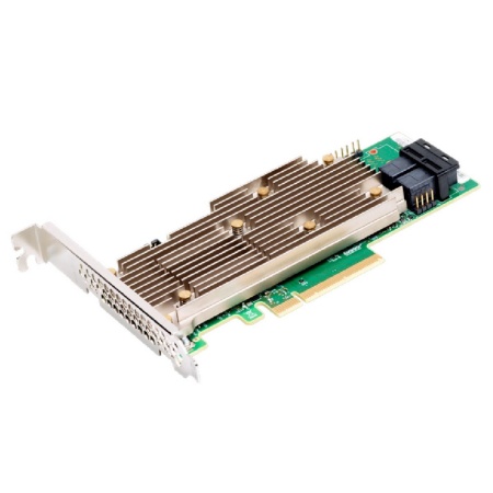 RAID-контроллер Broadcom 9440-8i SGL (05-50008-02 / 05-50008-02011 / 03-50008-17011) PCIe 3.1 x8 LP, SAS/SATA/NVMe, RAID 0,1,5,10,50, 8port(2 * int SFF8643), 3408 IOC RTL (R8i) {5}