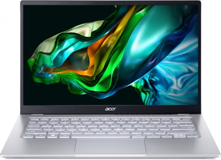 Ноутбук Acer Swift Go 14 SFG14-41-R2U2 Ryzen 5 7530U 16Gb SSD512Gb AMD Radeon 14" IPS FHD (1920x1080) Windows 11 Home silver WiFi BT Cam (NX.KG3CD.003)