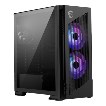 Корпус для ПК MSI MPG VELOX 300R AIRFLOW PZ, Global, 2xUSB 3.2 Gen 1, 1xUSB 3.2 Gen2 Type-C,
2x160mm ARGB Fan, 1x120mm
