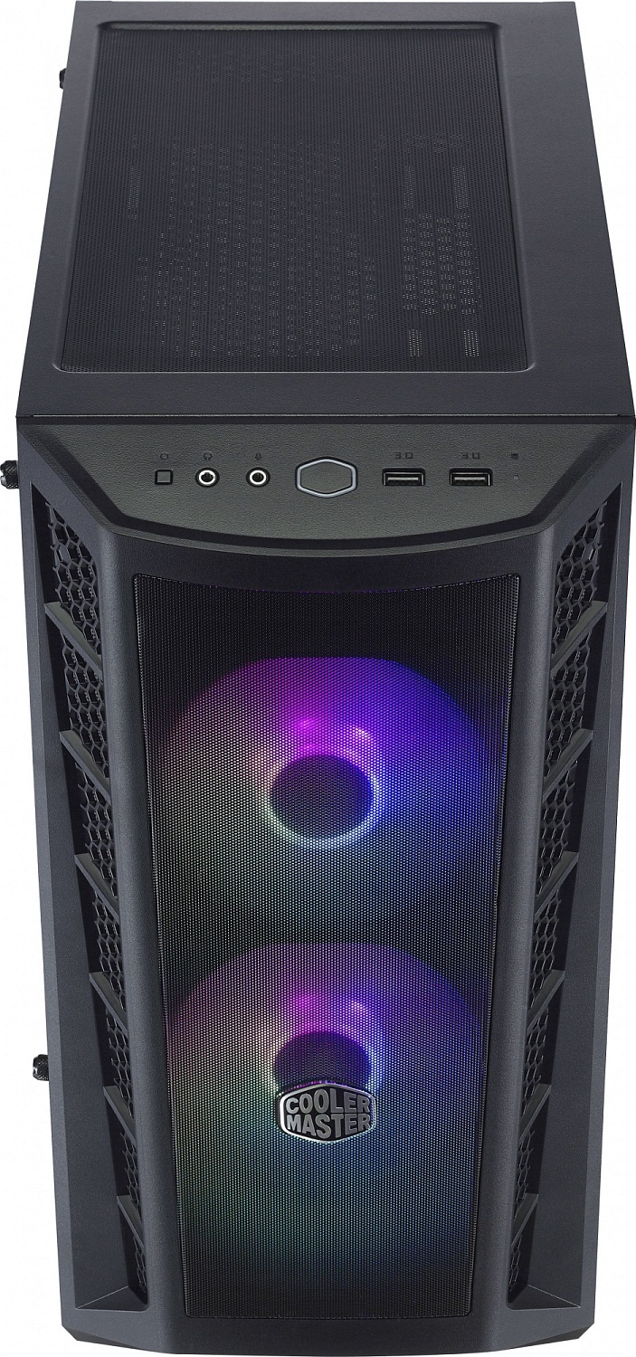 Корпус Cooler Master MasterBox MB311L черный без БП mATX 6x120mm 4x140mm 2xUSB3.0 audio bott PSU