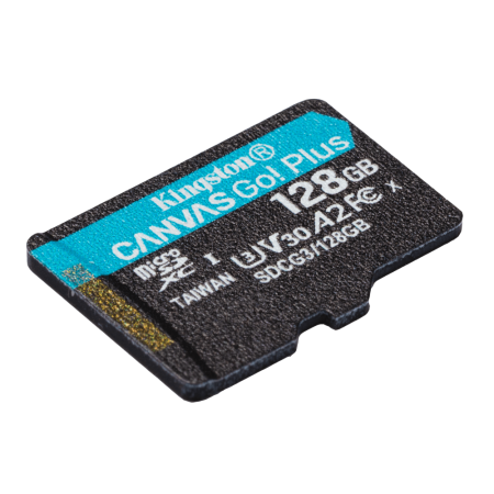 Флеш карта microSDXC Kingston 128GB SDCG3/128GBSP Canvas Go! Plus w/o adapter