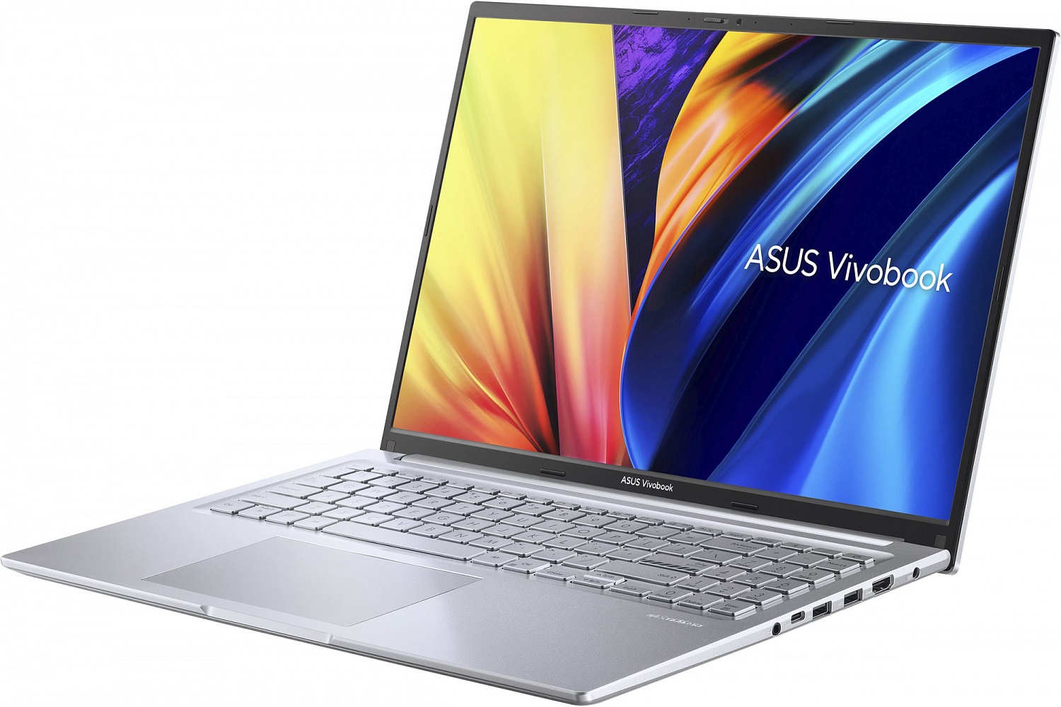 Ноутбук Asus VivoBook 16X M1603QA-MB158 Ryzen 5 5600H 8Gb SSD512Gb AMD Radeon 16" IPS WUXGA (1920x1200) noOS silver WiFi BT Cam (90NB0Y82-M00FR0)
