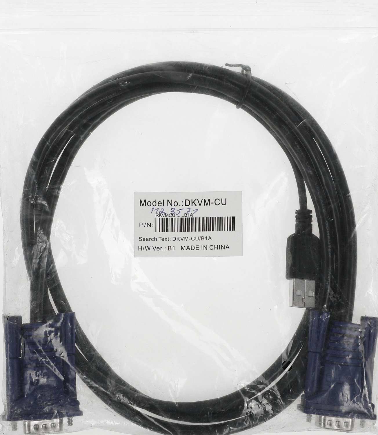 Кабель D-Link DKVM-CU/B1A 1.8м черный Кабель D-Link DKVM-CU/B1A 1.8м черный