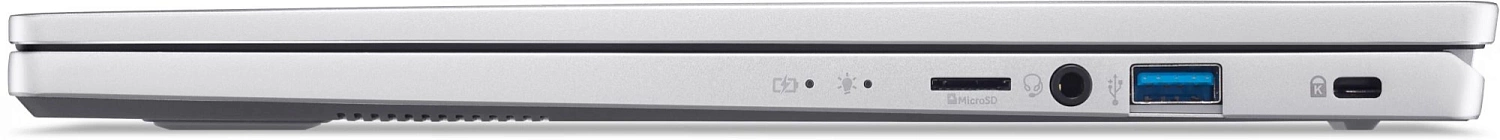 Ноутбук Acer Swift Go 14 SFG14-71-58WG Core i5 13420H 16Gb SSD512Gb Intel UHD Graphics 14" OLED 2.8K (2880x1800) noOS silver WiFi BT Cam (NX.KLQCD.006)