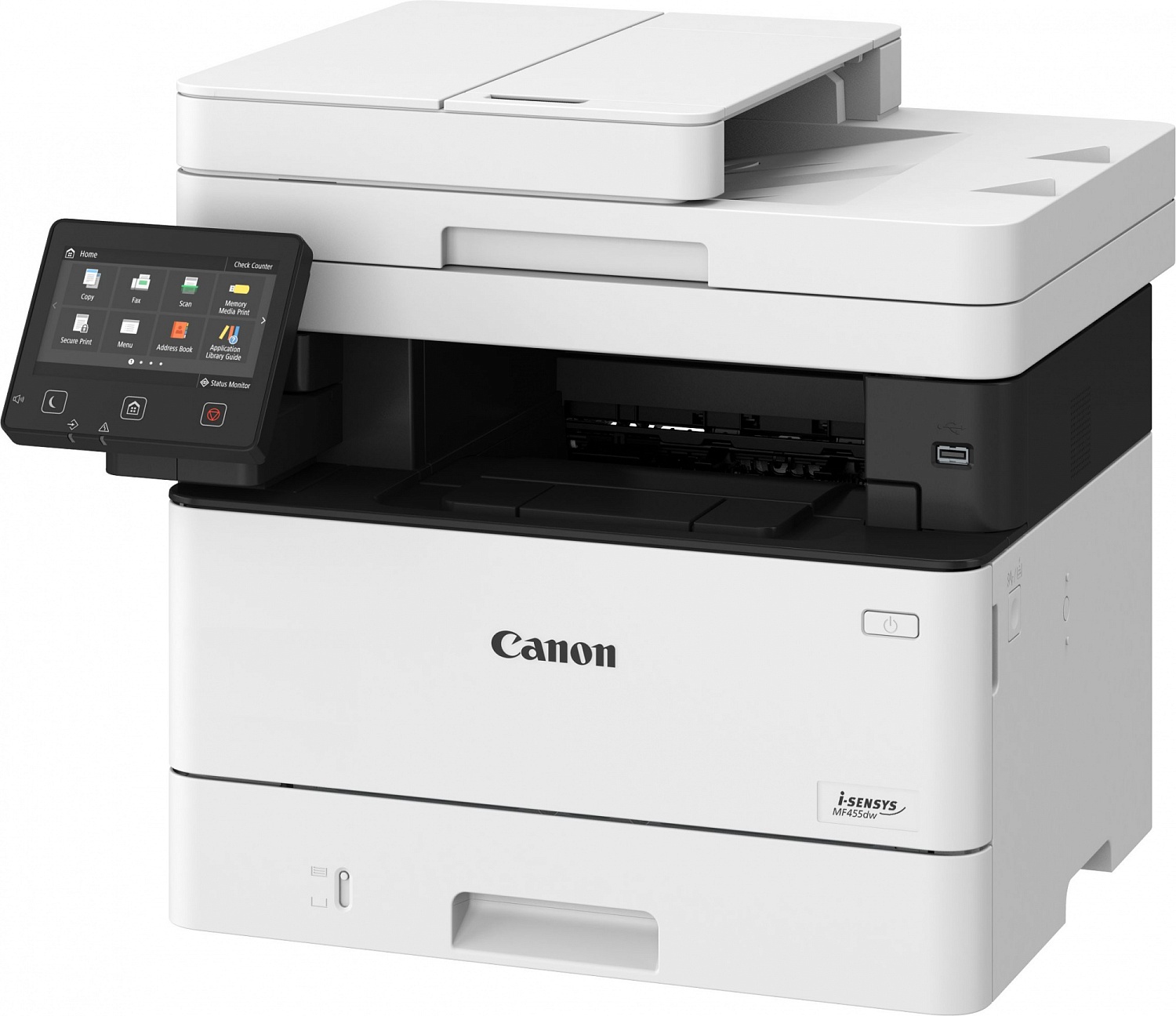 Canon i-Sensys MF455dw (МФУ лазерный, A4 38 стр./мин., Ethernet, Wi-Fi, одноп. автопод., дупл.)