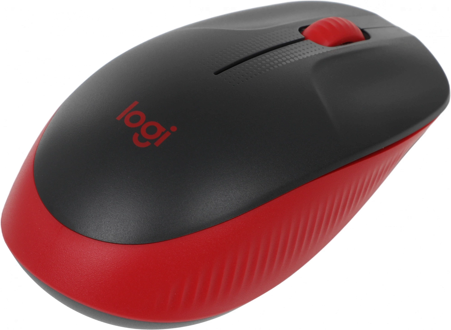 Мышь Logitech M190 черный/красный оптическая (1000dpi) беспроводная USB (2but) Мышь Logitech M190 черный/красный оптическая (1000dpi) беспроводная USB (2but)