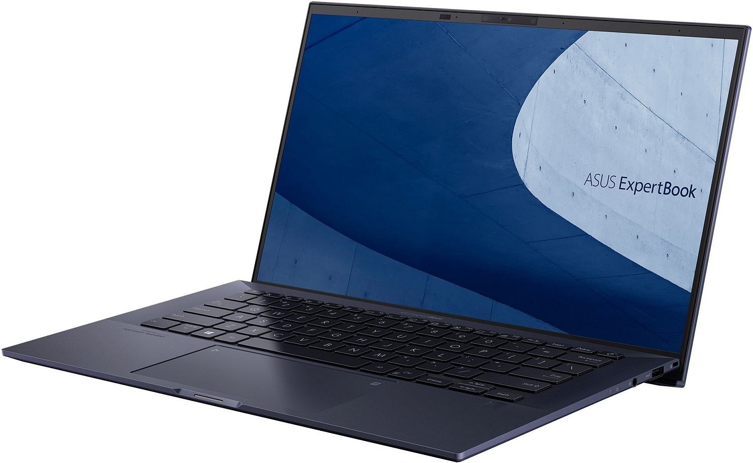 Ноутбук Asus ExpertBook B9 B9400CBA-KC0693 Core i7 1265U 16Gb SSD1Tb Intel Iris Xe graphics 14" IPS FHD (1920x1080) noOS black WiFi BT Cam Bag (90NX04Z1-M00YJ0)