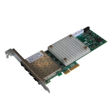 LREC9054PF-4SFP PCIe x4 4*SFP 100FX Fiber NIC