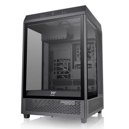 Корпус Thermaltake Bad Pack The Tower 500 CA-1X1-00M1WN-00 Black,Win,SPCC,Tempered Glass*3/120mm Standard Fan*2