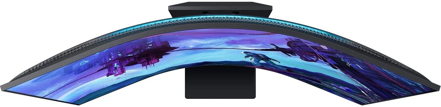 Монитор Samsung 55" S55CG97WNI черный VA LED 1ms 16:9 HDMI M/M полуматовая HAS Piv 600cd 178гр/178гр 240Hz DP WQ USB 41.5кг