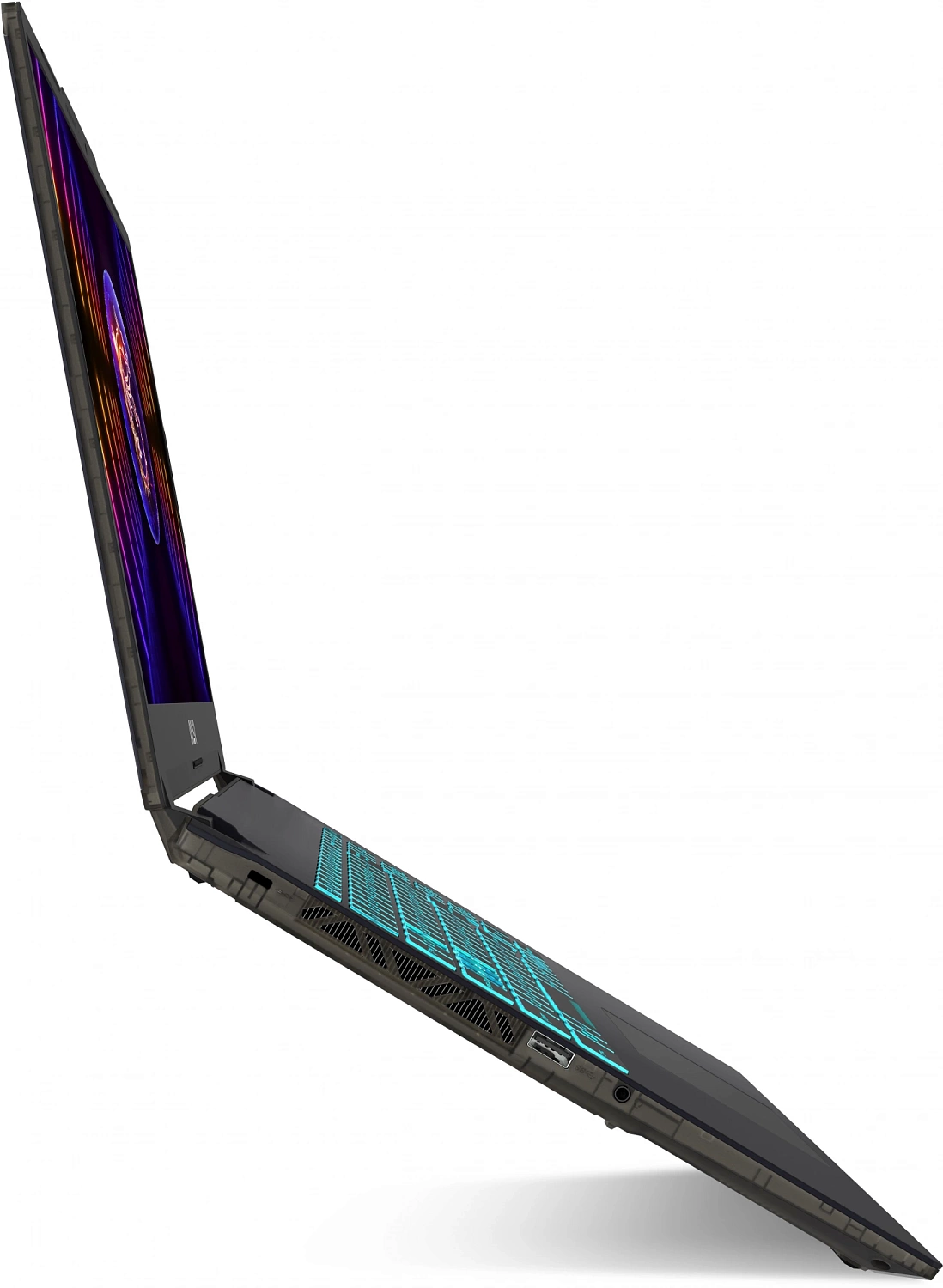 Ноутбук MSI Cyborg 15 A12VF-1215XRU Core i7 12650H 16Gb SSD512Gb NVIDIA GeForce RTX4060 8Gb 15.6" IPS FHD (1920x1080) noOS black WiFi BT Cam (9S7-15K111-1215)