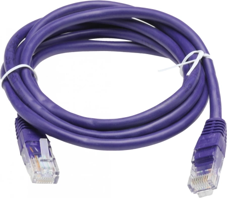 Патч-корд Premier PP12-1.5M/V 1000Гбит/с UTP 4 пары cat5E CCA molded 1.5м фиолетовый RJ-45 (m)-RJ-45 (m)