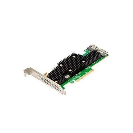 HBA-адаптер Broadcom 9600-24i SGL (05-50111-01) PCIe v4 x8 LP, Tri-Mode SAS/SATA/NVMe 24G HBA, 24port(3*int SFF8654), SAS4024 IOC, RTL