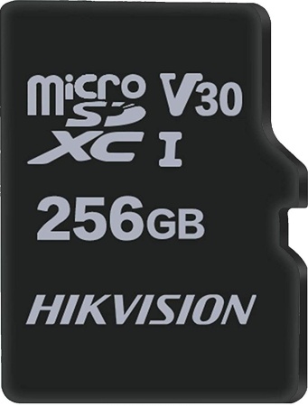 Флеш карта microSDXC Hikvision 256GB HS-TF-C1(STD)/256G/ZAZ01X00/OD C1 V30 w/o adapter