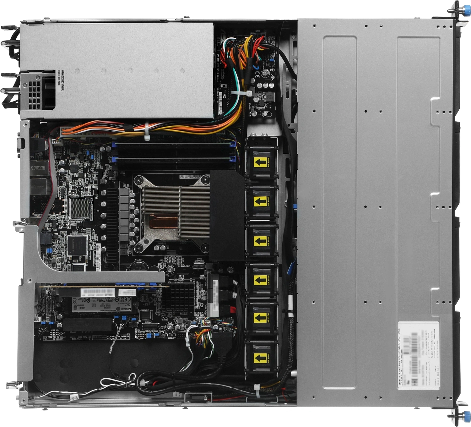 Сервер IRU RockIT RM-AS100 1xE-2486 2x16Gb 1x500Gb M.2 SSD 2x450W w/o OS (2193883)