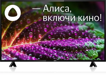 Телевизор LED BBK 43" 43LEX-7258/FTS2C (B) Яндекс.ТВ черный FULL HD 50Hz DVB-T2 DVB-C WiFi Smart TV (RUS)