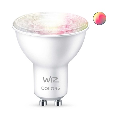 Лампа WiZ Wi-Fi BLE 50W GU10 922-65RGB1PF/6