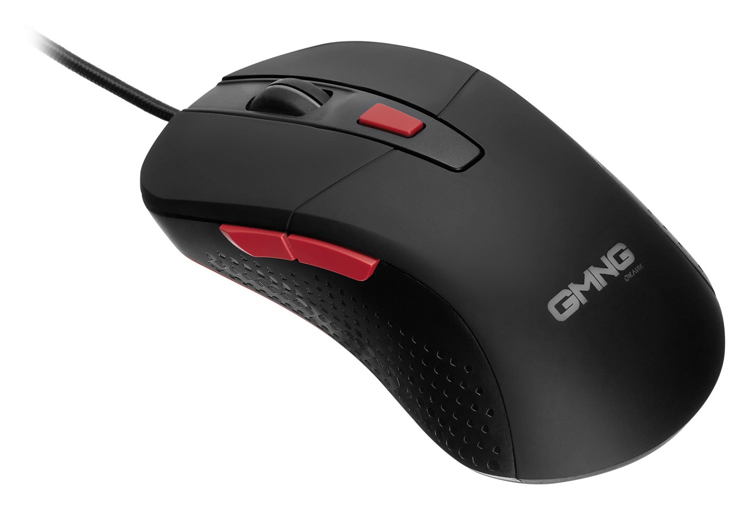 Мышь GMNG 720GM черный/красный оптическая (3200dpi) USB для ноутбука (6but) Мышь GMNG 720GM черный/красный оптическая (3200dpi) USB для ноутбука (6but)