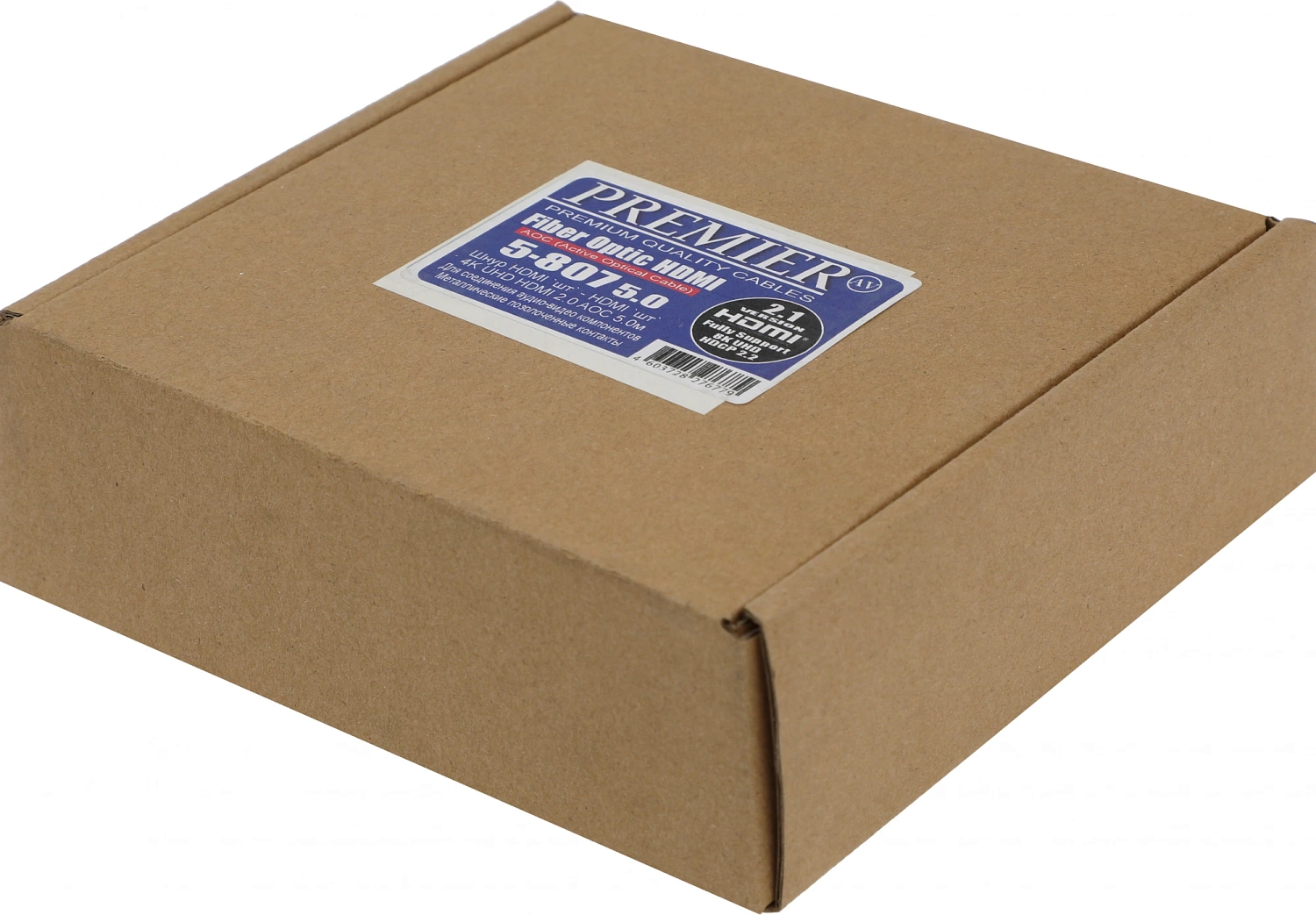 Кабель соединительный аудио-видео Premier 5-807 HDMI (m)/HDMI (m) 5м. черный (5-807 5.0)