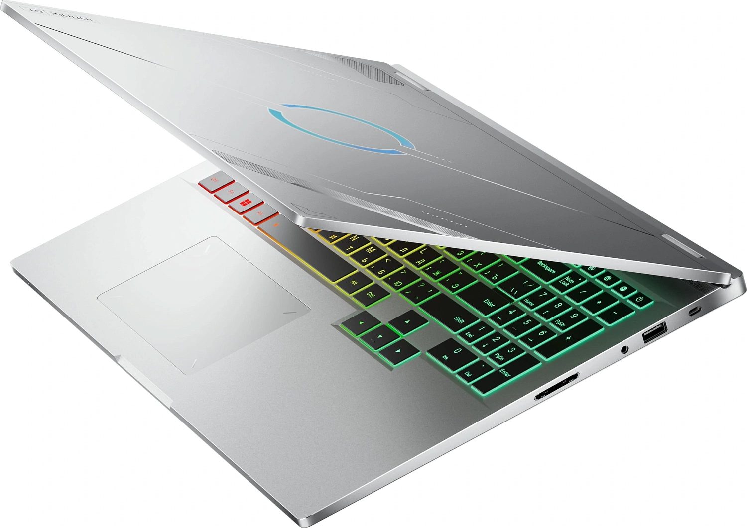 Ноутбук Infinix GTBook GL614 Intel Core i5-13420H/16Gb/SSD512Gb/RTX5060 8Gb (90W)/16"/IPS/WQXGA/2560x1600/120Hz/NoOS/Silver/1.99kg (71005000135)