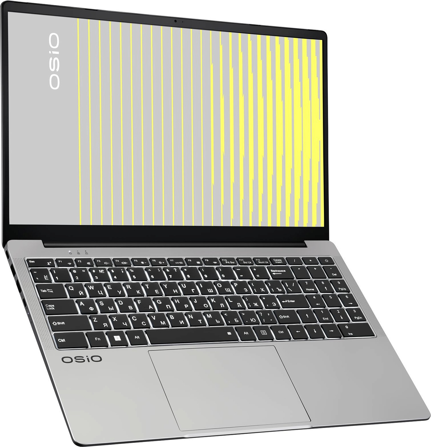 Ноутбук Osio FocusLine F150i-002 Core i3 1125G4 16Gb SSD256Gb Intel UHD Graphics 15.6" IPS FHD (1920x1080) Windows 11 Home grey WiFi BT Cam 6000mAh