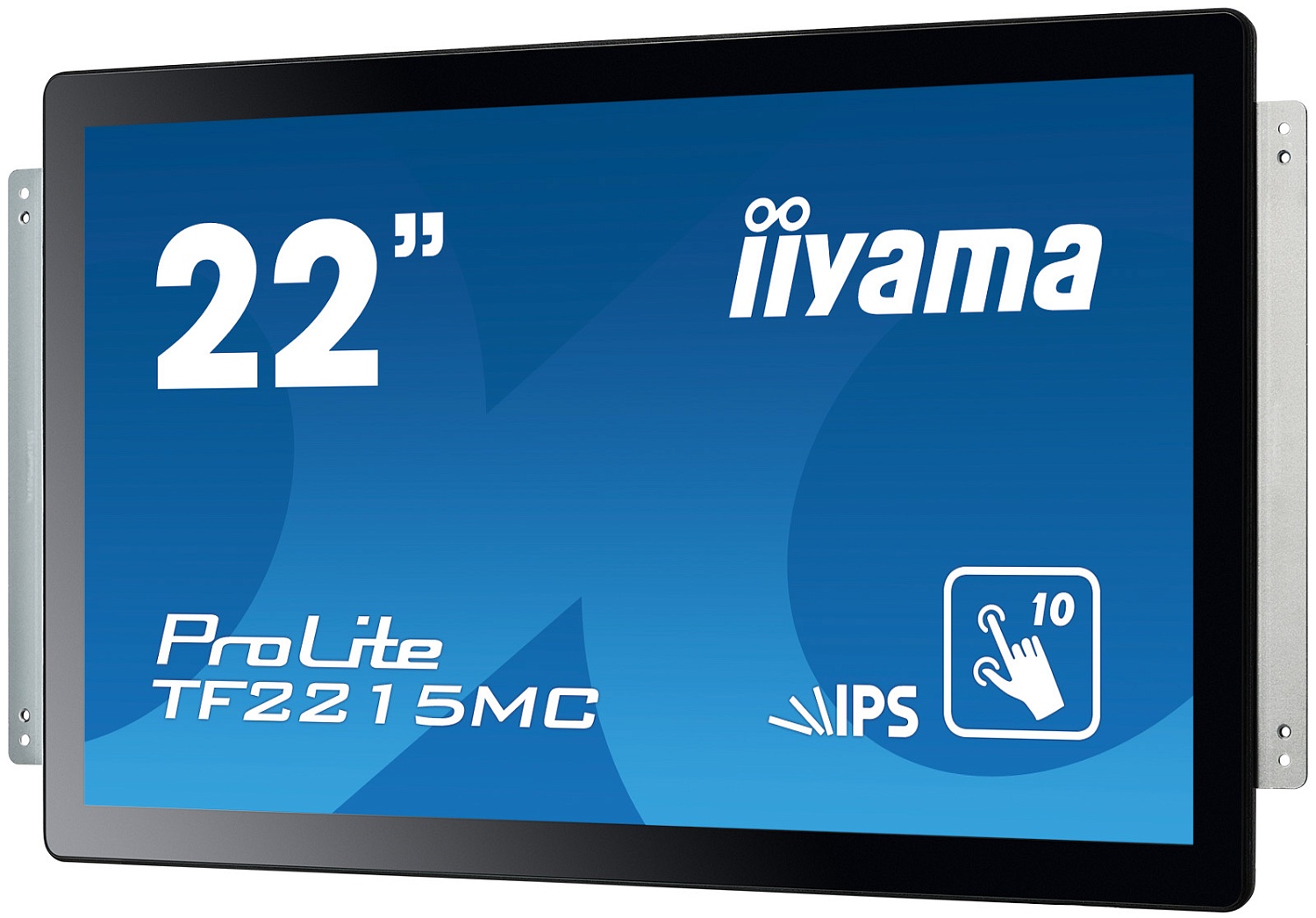 Монитор Iiyama 21.5" ProLite TF2215MC-B2 черный IPS LED 14ms 16:9 HDMI матовая 315cd 178гр/178гр 1920x1080 VGA DP FHD USB Touch 4.4кг