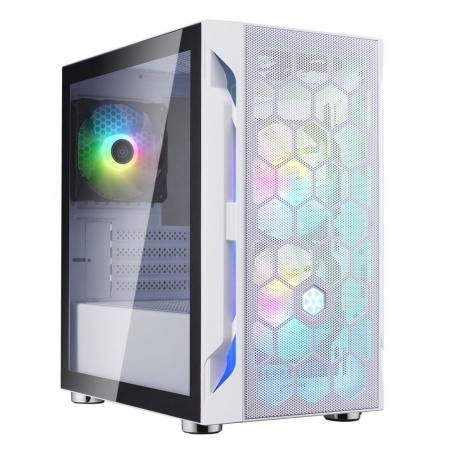 Корпус для ПК Silverstone Bad Pack SST-FAH1MW-PRO TO-C379-FARA H1M PRO-WHITE-V1 (814827) bp