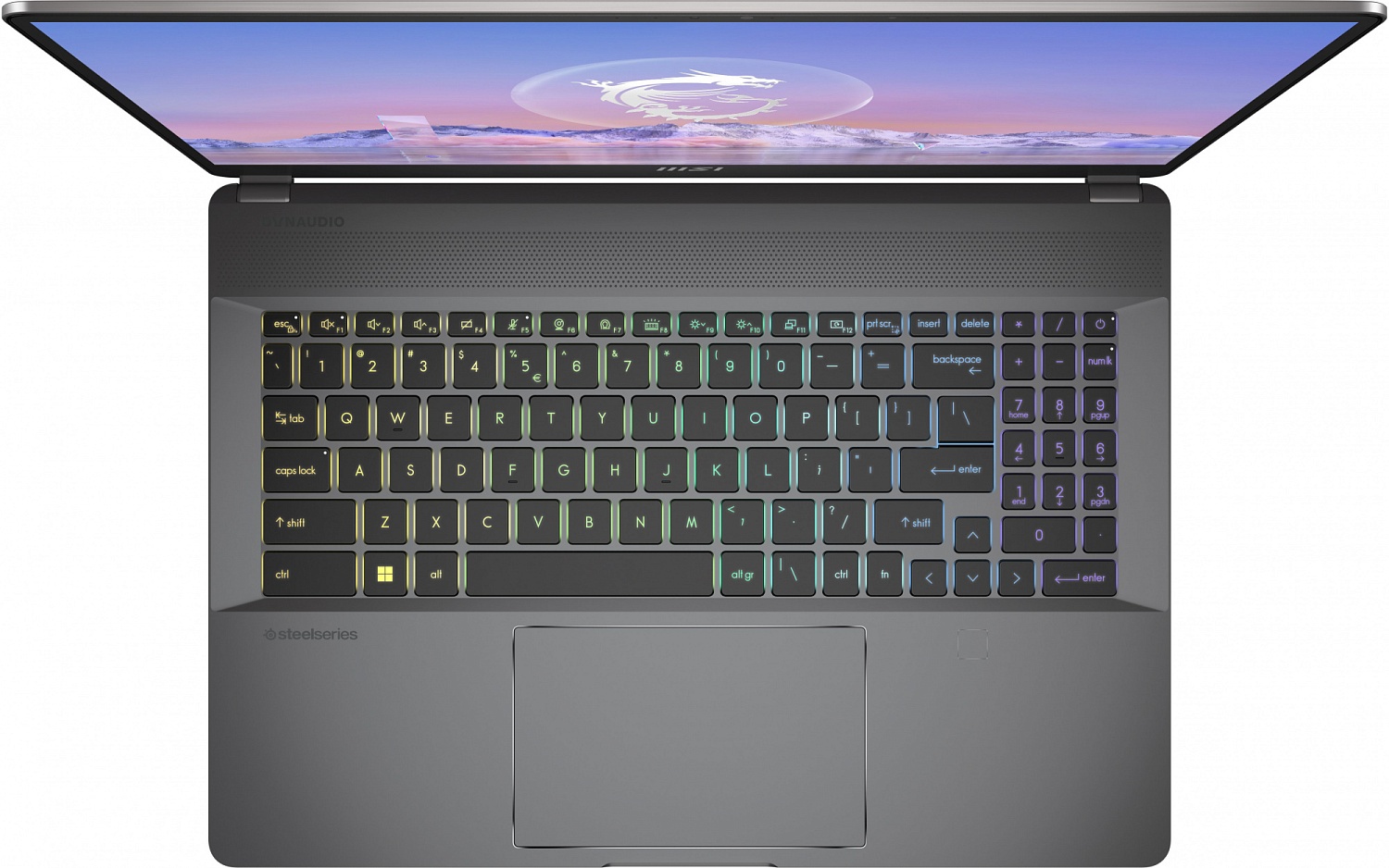 Ноутбук MSI Creator Z16 HX Studio B13VGTO-056RU Core i7 13700HX 32Gb SSD2Tb NVIDIA GeForce RTX4070 8Gb 16" IPS QHD+ (2560x1600) Windows 11 Professional grey WiFi BT Cam (9S7-15G231-056)