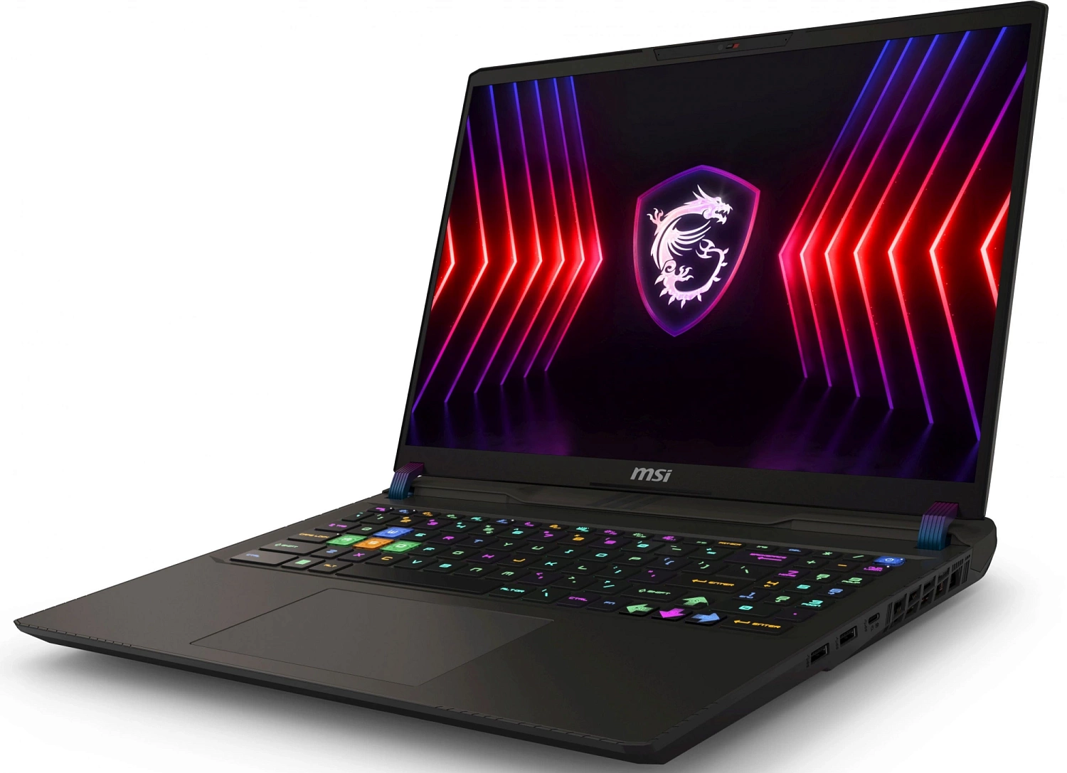 Ноутбук MSI Vector 16 HX A14VHG-831XRU Core i9 14900HX 16Gb SSD1Tb NVIDIA GeForce RTX4080 12Gb 16" IPS QHD+ (2560x1600) Free DOS grey WiFi BT Cam (9S7-15M142-831)
