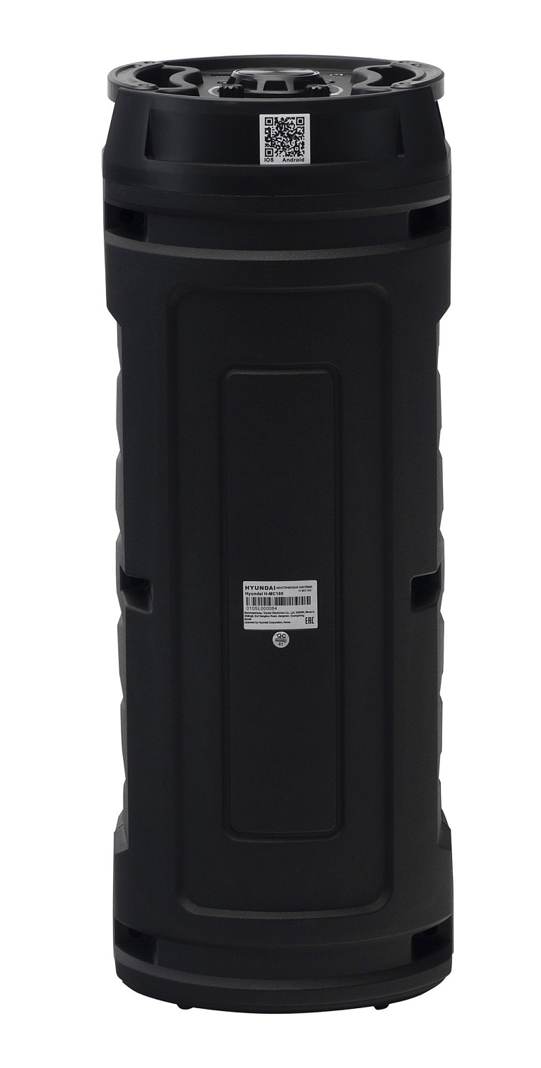 Минисистема Hyundai H-MC180 черный 80Вт FM USB BT SD/MMC Минисистема Hyundai H-MC180 черный 80Вт FM USB BT SD/MMC