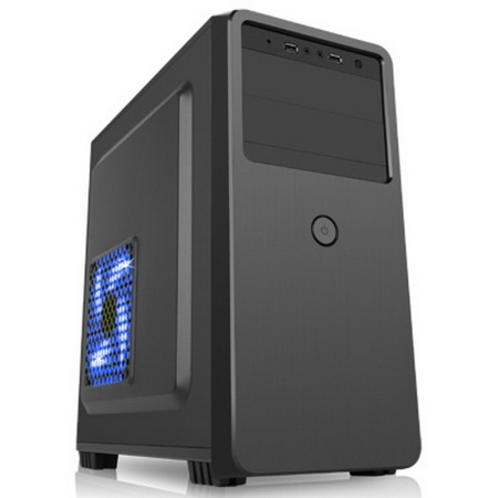 ACD Coffre 302 mATX, Black, Ext 5.25" x1, Int 3.5"x2, 2.5"x2, USB3.0+USB2.0, MicroSD CR, Audio In/Out