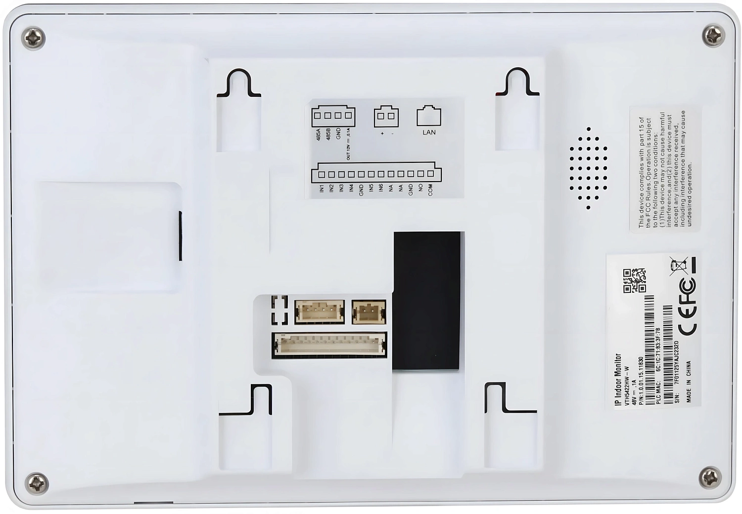 Видеодомофон Dahua DHI-VTH5421HW-W белый