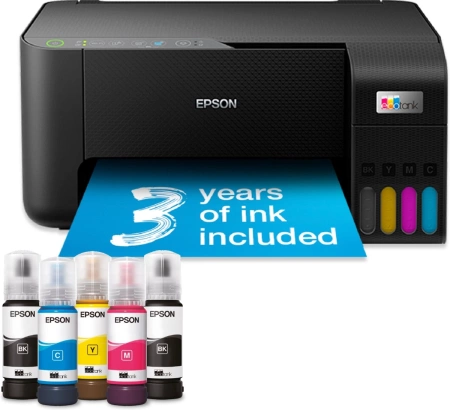 Epson L3270 A4, МФУ, струйное, цветное, 33стр/мин, 5760x1440dpi, СНПЧ/USB/WiFi замена L3250